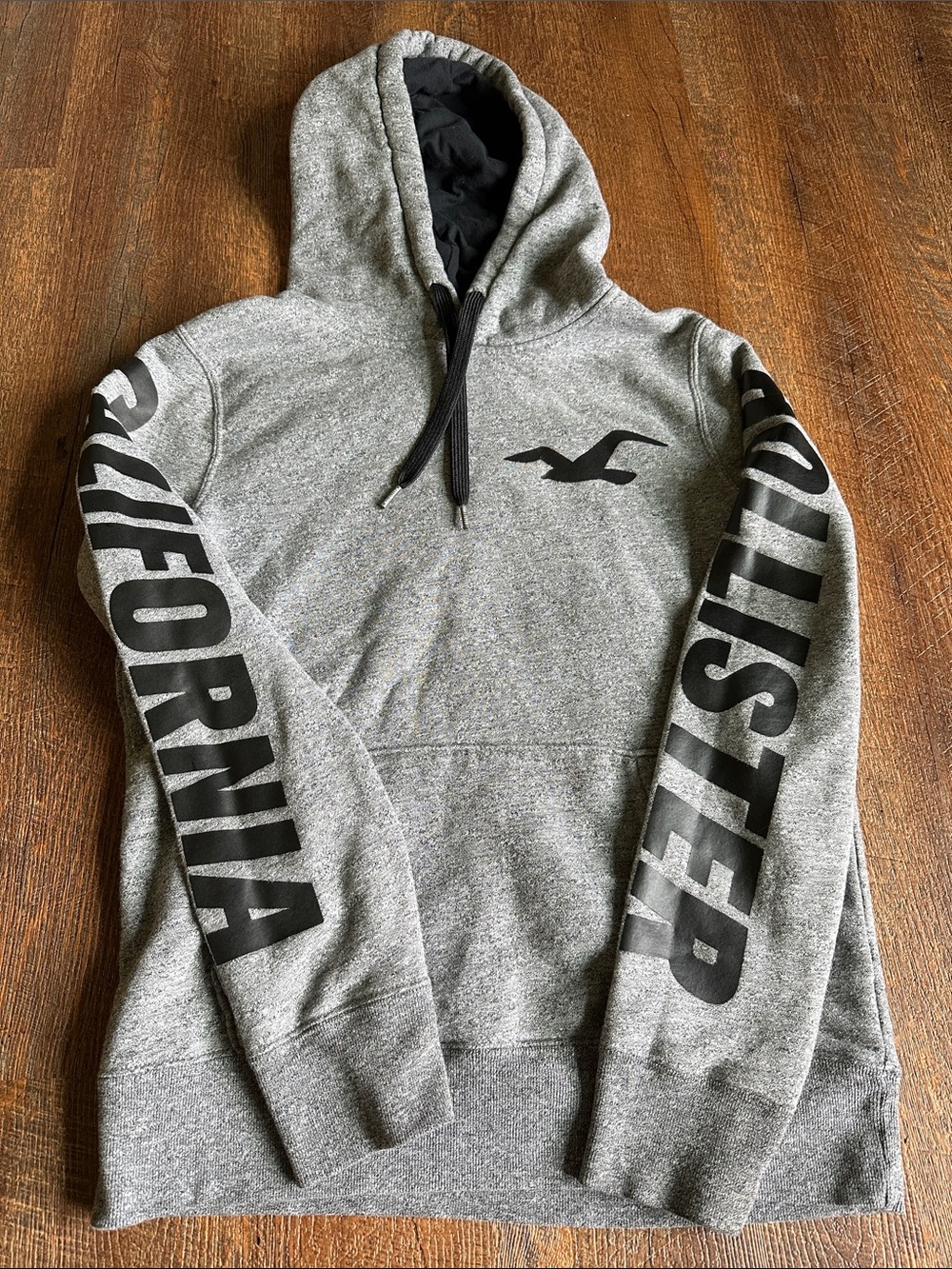 Hollister gray hoodie